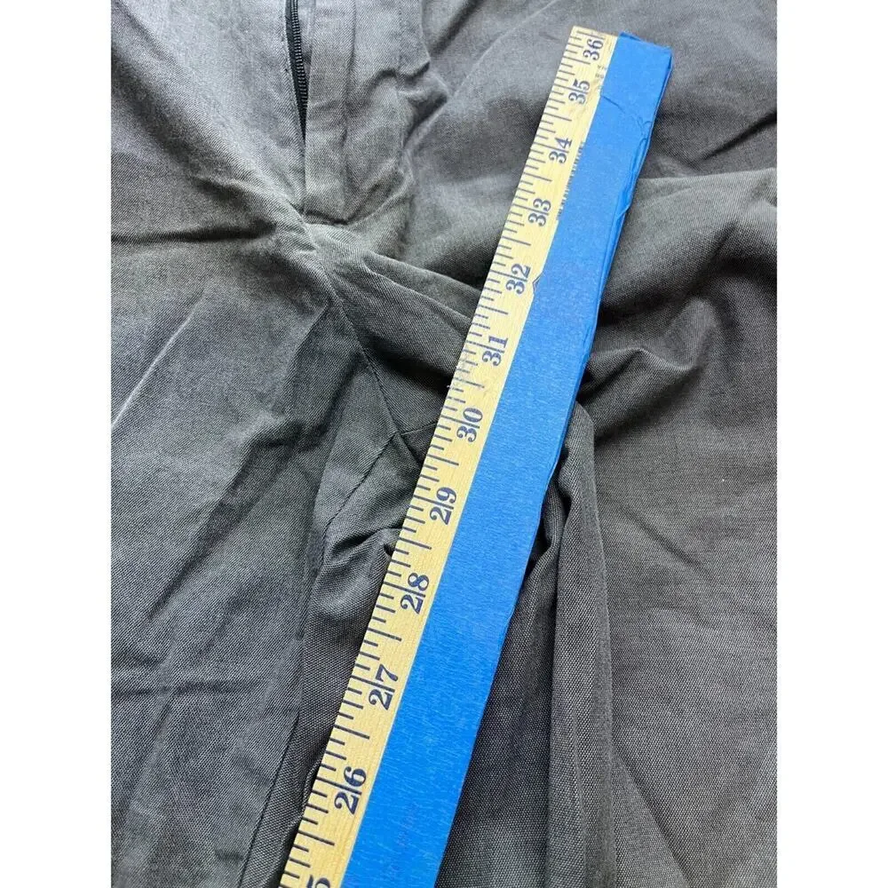 Banana Republic‎ Men's Chino Pants Classic Fit Size 33x32 Grey Flat Front